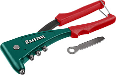 KRAFTOOL X-5F, 2.4 - 4.8 мм, 260 мм, удержание заклепки, литой заклепочник (31173)