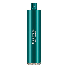 KRAFTOOL DIAMOND 112 мм (450 мм, 1 1/4″, лазерная сварка, сухое сверление с микроударом), алмазная коронка по железобетону (29825-112)