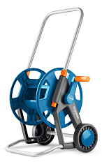 GRINDA HC-45, для шлангов 45м x 1/2″ и 20м х 3/4″, усиленные колёса, телескопическая ручка, катушка для шлангов ProLine (8-428425)