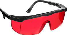 STAYER OPTIMA открытые, красные защитные очки, открытые, оптический класс 1 (2-110457)