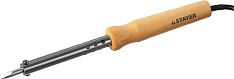 STAYER MAXTerm, 80 Вт, клин, электропаяльник с деревянной рукояткой (55310-80)