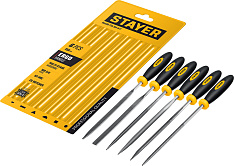 STAYER 150 мм, 6 предм., набор надфилей, Professional (16010-H6)